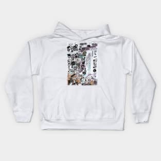 Graffiti Street Art Pop Style NYC Kids Hoodie